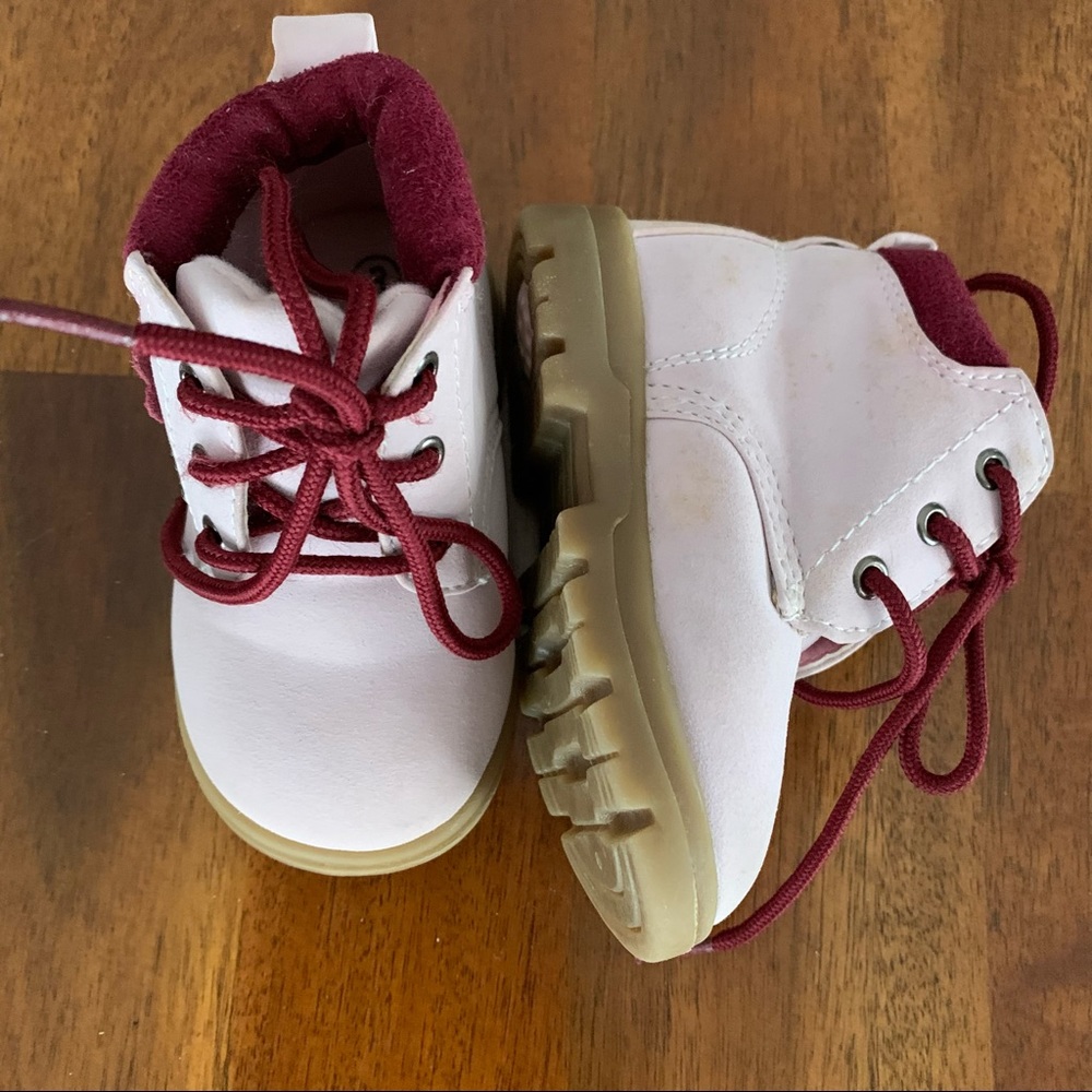 Tendertoes Pink Ankle Boots
